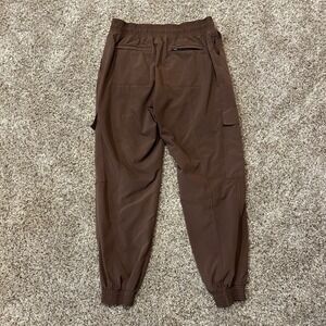 Athleta Pants Chelsea Utility Jogger Cargo Brown Mocha Size 6 Athleisure Casual